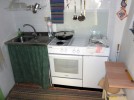 Sardinien, Bosa, Studio Avena-kueche