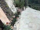 Einfahrt zum Ferienhaus Contra, Sardinien bei Bosa