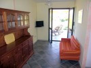 Sardinien, Porto Alabe, Ferienwohnung Arancia, Wohn-Kueche Sardinien, Porto Alabe, Ferienwohnung Arancia, Wohn-Kueche mit TV