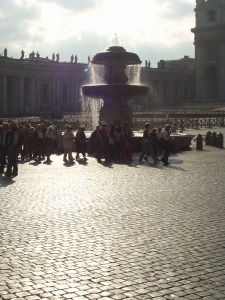Rom Vatikan Brunnen