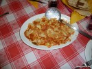 Ravioli mit Tomatensauce, cena sarda