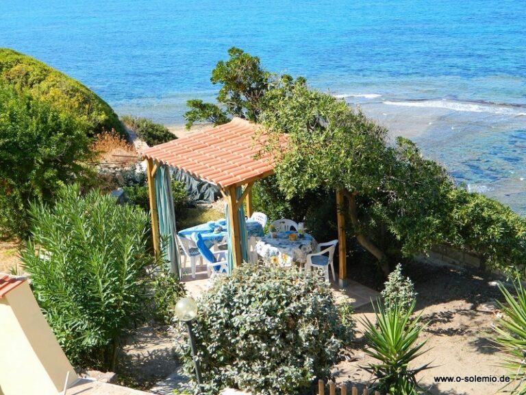 Laguna-blu: der Pavillon am Meer