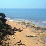 Porto Alabe, Strand und Steilküste