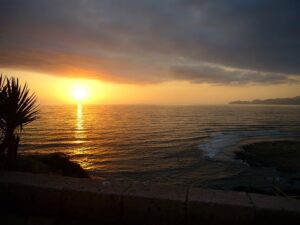 Sardinien, Porto Alabe, Sonnenuntergang, Ferienhaus Domenico