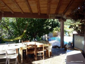 Last-Minute Mirte, Ferienhaus mit Garten und Pool