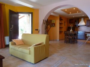 Casa Mare e Collinas, Wohnzimmer mit Sofa