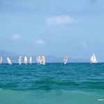 Surfer am Strand Poetto, Reiseberichte