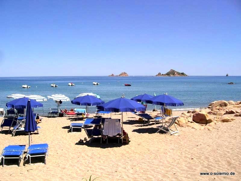 Bungalowsiedlung Tancau, Strand von Tancau OSolemio