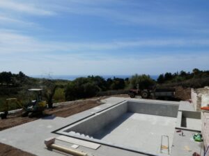 Pool und Meerblick