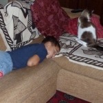 Sardinien Herbst 2013, Sassari, Casa Tartaruga, Ricardo und Milo