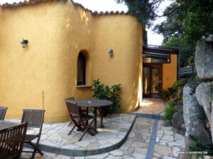 Terrasse neben der Küche