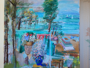 Murales- Wandgemälde im Dorf