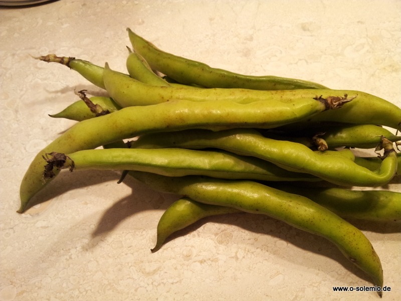 Fave-, oder auch Saubohnen Rezept - O-Solemio