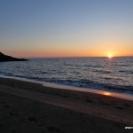 Sardiniens Westen im Sonnenuntergang