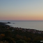 Sardiniens Westen im Sonnenuntergang