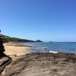 Fotos der Westküste Strandspaziergang