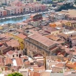 Bosani,Blick von Altstadt auf Sas Conzas