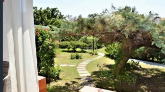 Blick in den Garten, Ferienhaus Camboni, Costa Rei