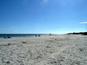 Strand spiaggia Berchida, Orosei, Sardinien