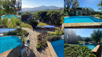 Sa Petra Ruja, Villa über dem Meer