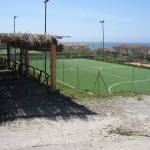 Fußball spielen in Porto Alabe
