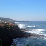 Sardinien, Santa Maria del Mare, Blick nach Porto Alabe