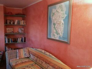 Wohnraum in der Villa Sa Petra Ruja