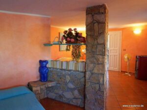 Wohnraum in der Villa Sa Petra Ruja
