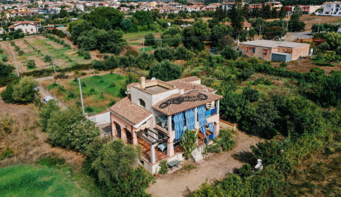aus der Vogelperspektive: Casa delle Rose