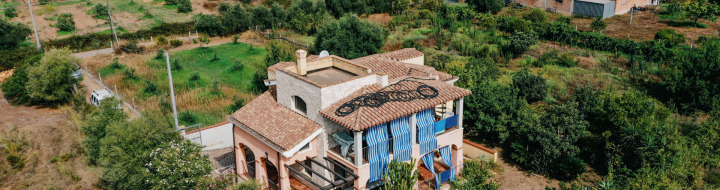 aus der Vogelperspektive: Casa delle Rose