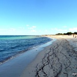 Strand von Ottiolu im März