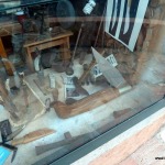 Schaufenster in San Teodoro, Gallura, Sardinien