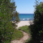 Verwunschene Plätze am Strand von Orri, bei Arbatax