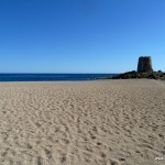 Turm am Strand von Bari Sardo