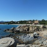 Sardinien, Osten, Strand von Bari Sardo