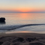 Am Strand von Porto Alabe, Westkueste, Sardinien