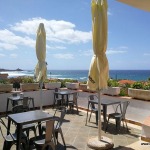 Frühstück auf der Terrasse mit Meerblick, Alabe Hotel, Tresnuraghes