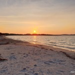 Sonnenuntergang am Meer, immer wunderschön