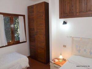 Zweites Schlafzimmer, Ferienhaus Giunco