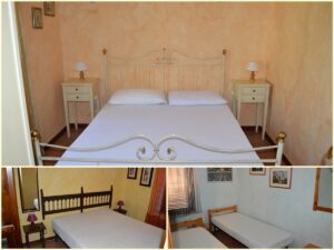 Ferienhaus Antonella, Costa Rei: Collage der Schlafzimmer