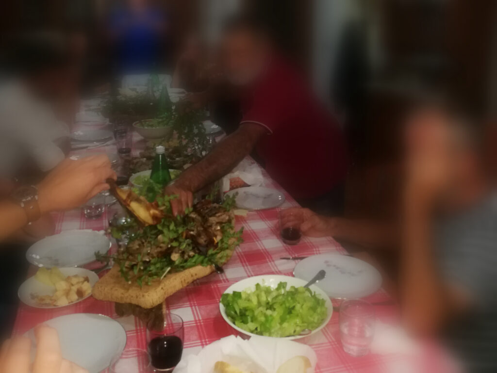 Cena sarda im freien ferragosto Cena sarda im freien ferragosto