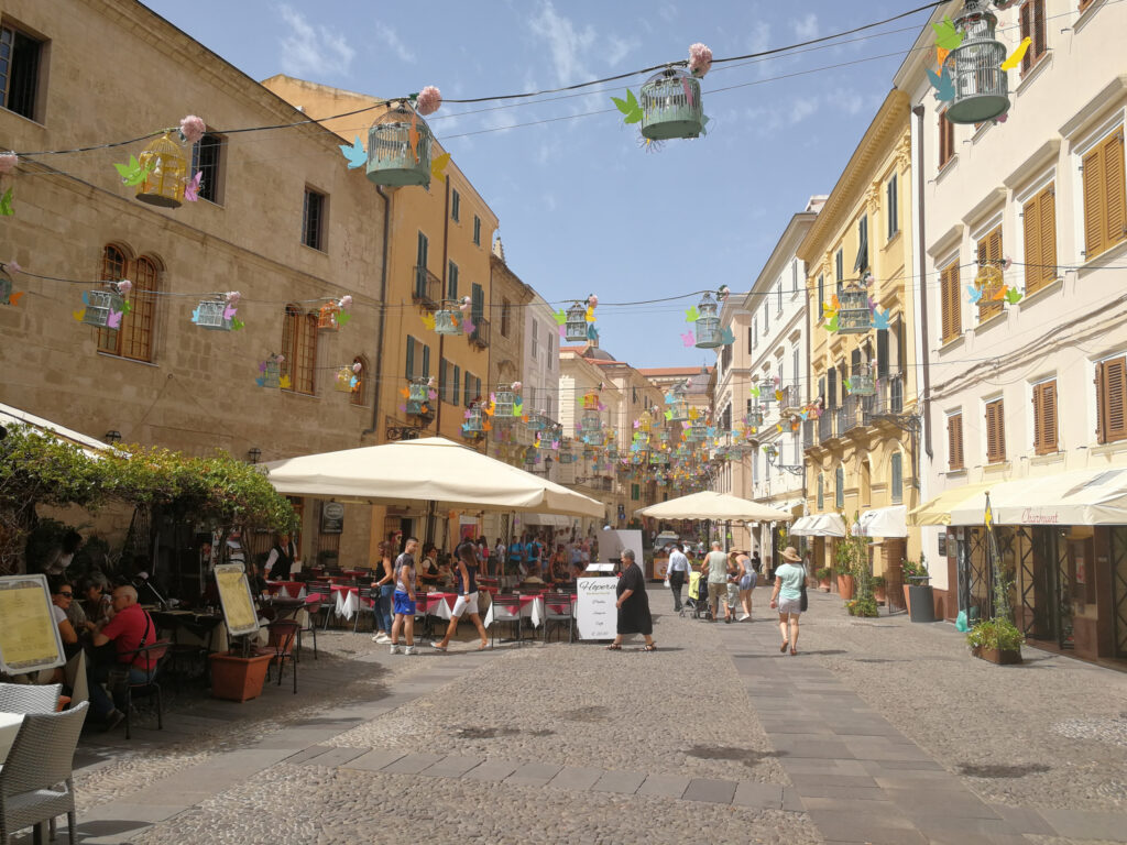 Alghero im August Alghero im August