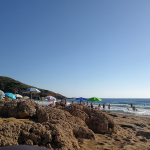 Ferragosto in Porto Alabe am Strand