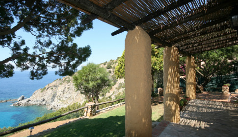 Fantastischer Blick von der Veranda