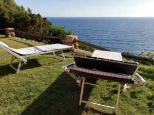 ein Tag im Liegestuhl mit Blick aufs Meer