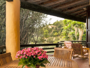 Aussschnitt Sitzgruppe Veranda