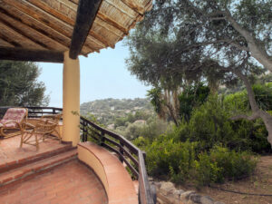 Loggia mit Ausicht Villa Ines, Torre delle Stelle