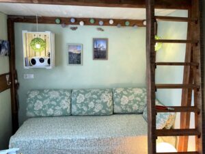 Schlafzimmer mit Etagenbett
