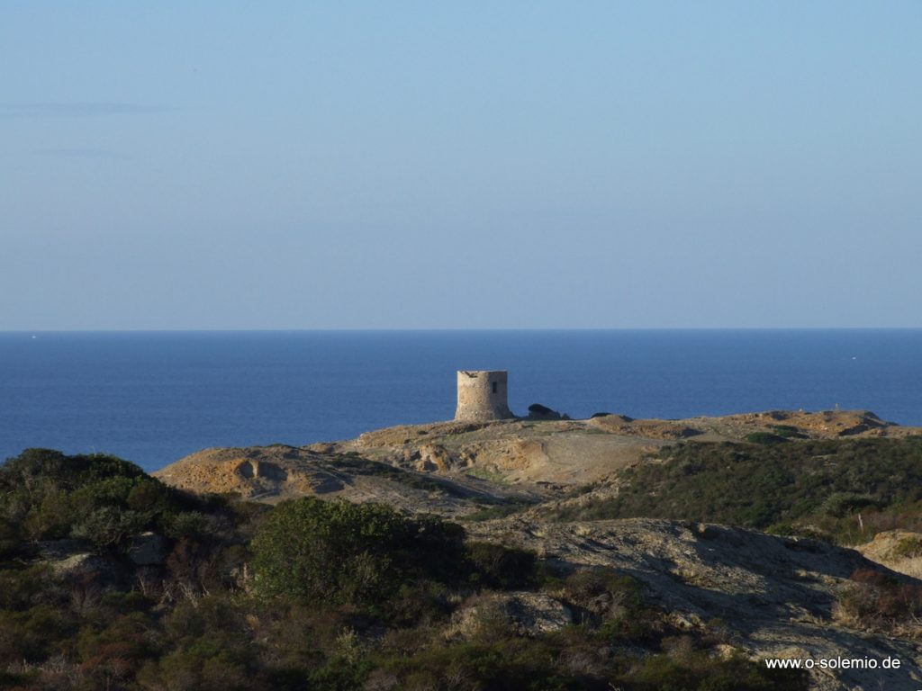 Sardinien, Westen, Planargia,Tentizzos, Torre Argentina Sardinien, Westen, Planargia,Tentizzos, Torre Argentina