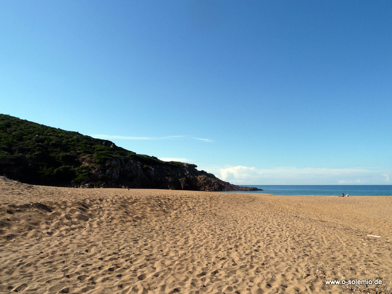 Sardinien, Porto Alabe am Strand porto alabe